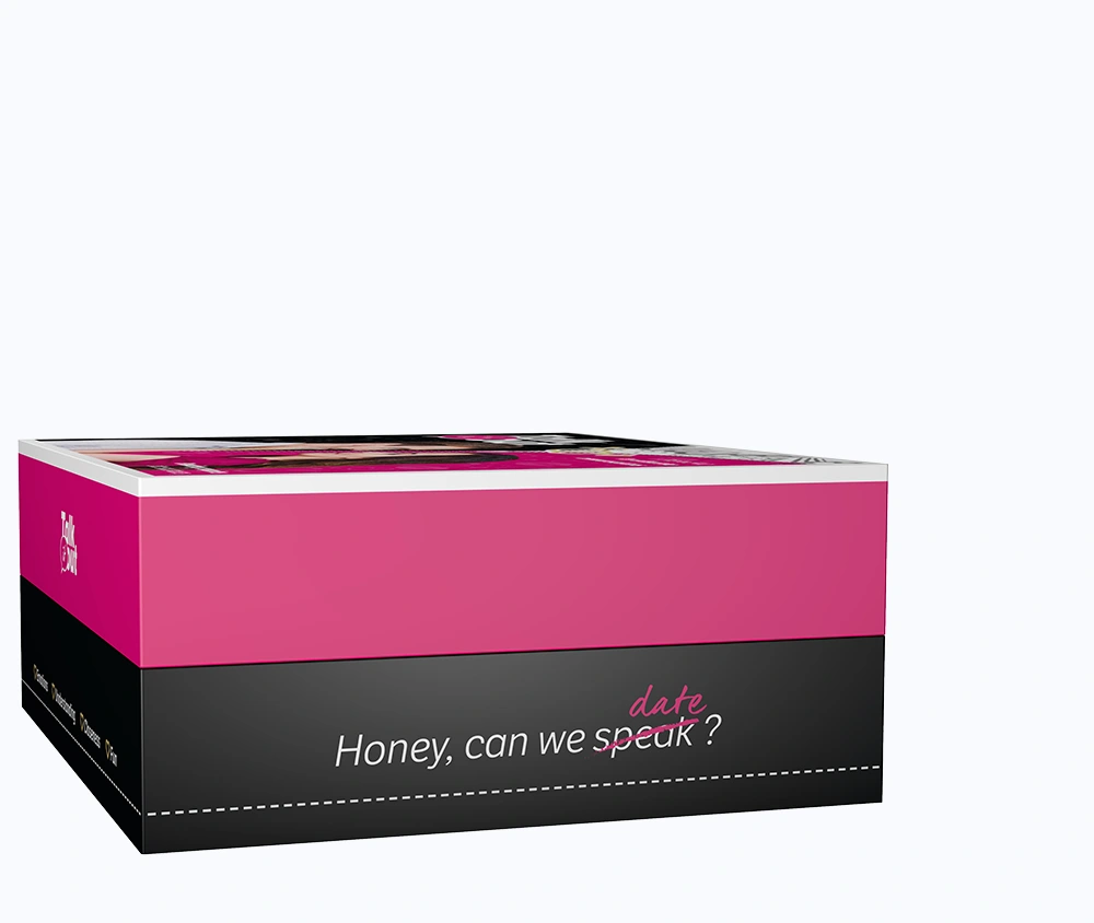 The front view of the game box